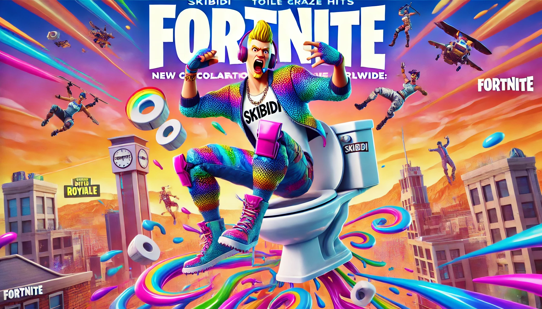 Skibidi Toilet Craze Hits Fortnite: New Collaboration Delights Gamers Worldwide